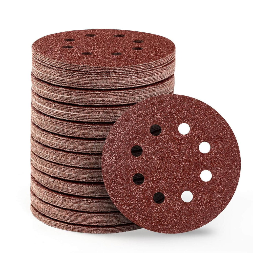 125mm Coarse Grit Sanding Discs for Initial Sanding & Rust Removal (P40-P120) - LESNIC ABRASIVE LIMITED