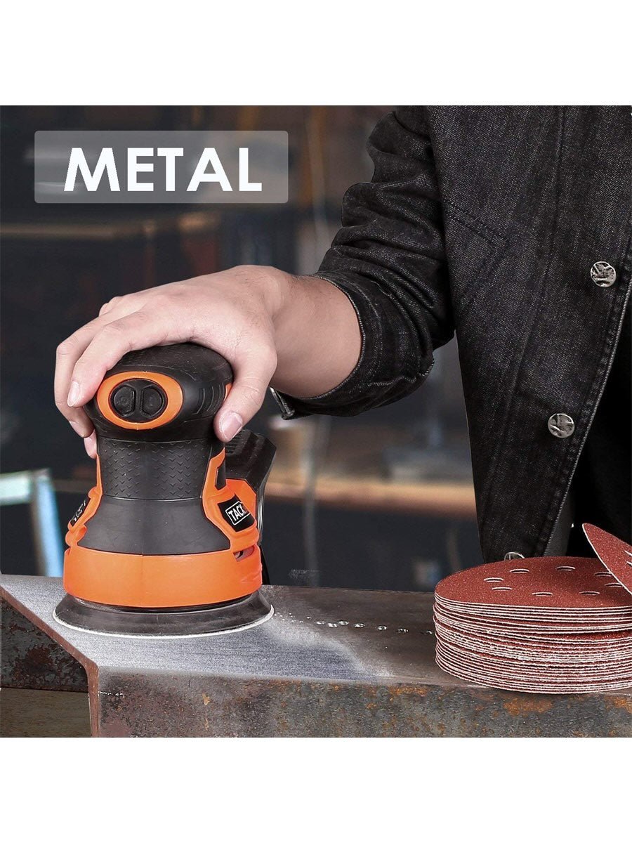 125mm Sanding Discs 100pcs kit for Wood, 10Pcs Each 40 60 80 100 120 180 240 320 400 800 Grits - LESNIC ABRASIVE LIMITED