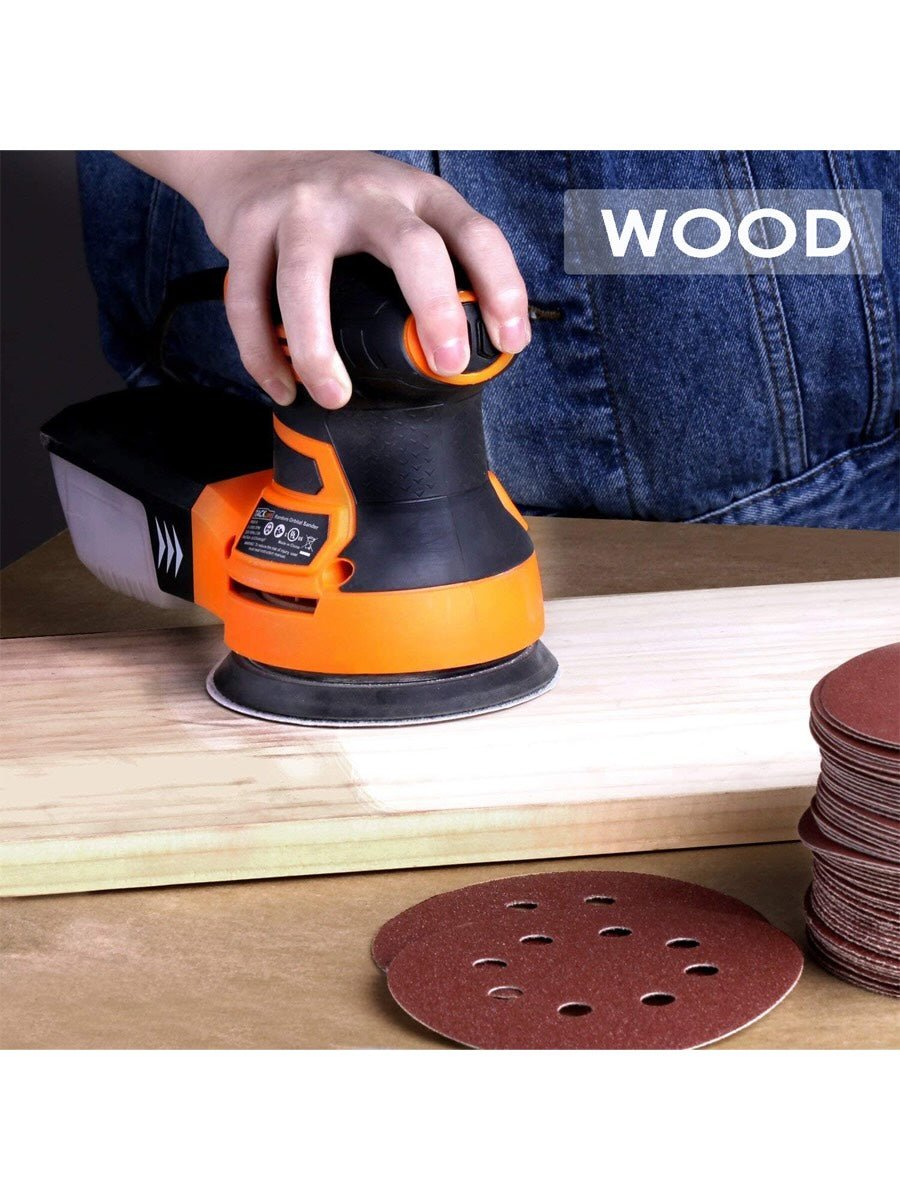 125mm Sanding Discs 100pcs kit for Wood, 10Pcs Each 40 60 80 100 120 180 240 320 400 800 Grits - LESNIC ABRASIVE LIMITED