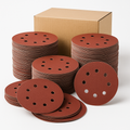 125mm Sanding Discs | Hook & Loop | 1000 Grit | Aluminium Oxide | 8-Hole | 50 Pack | UK Stock